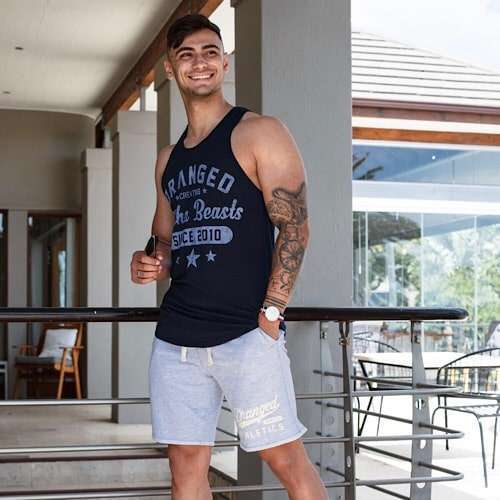 Alpha Beast Tank - Navy