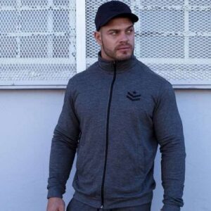 SUMMIT Zip Up Jacket – Charcoal