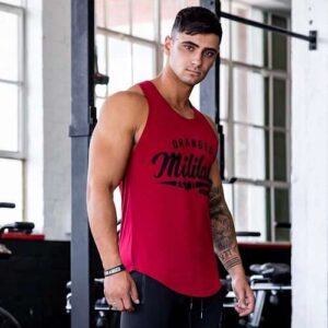 MILITARY Tank – Red