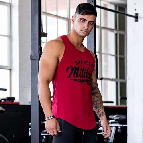 MILITARY Tank – Red