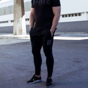 DRNGD Athletic Trackpants – Black