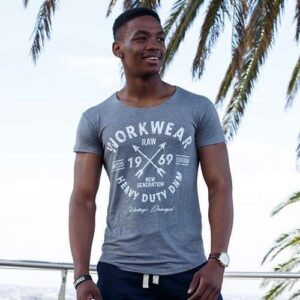 Workwear Ultifit Tee - Dark Grey Melange
