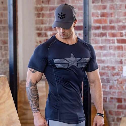 Avengers Hybrid X- Tee - Carbon