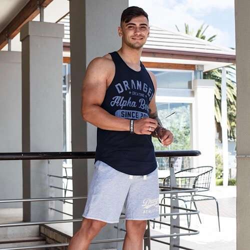 Alpha Beast Tank - Navy - Image 2