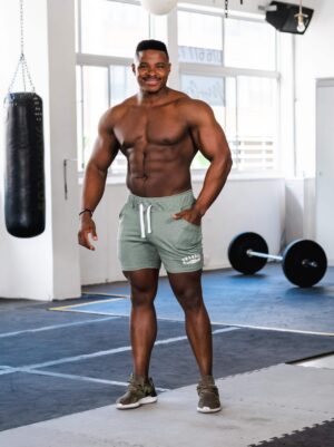 DRANGED ATLTC Shorts - Khaki Melange