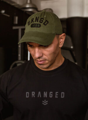 DRNGD IRON Adjustable Cap – Military Snapback