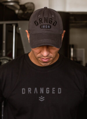 DRNGD IRON Adjustable Cap – Titanium Snapback